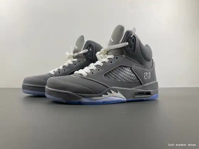 Rep LUCY 136027-005 Retro Wolf Grey 5 Jordan Air 0610